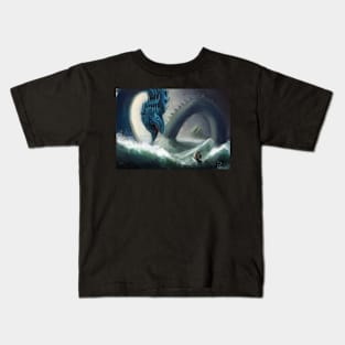 Water Guardian Dragon Kids T-Shirt